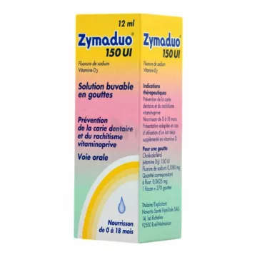 ZYMADUO 150 IE ORAL Lösungsflasche 12 ml