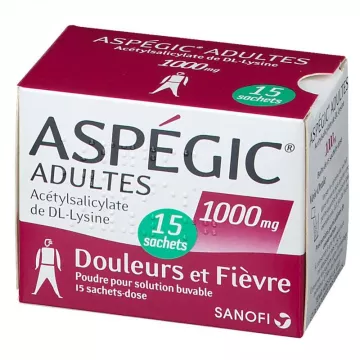 ASPEGIC 1000mg ADULTI BORSE 15