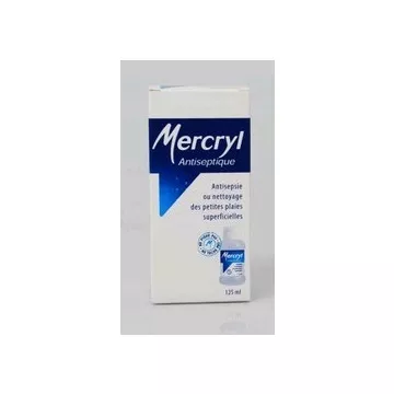 Mercryl solution antiseptique 125ml