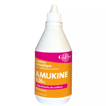 Amukine 0,06% Solución Uso externo 60 ML