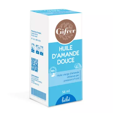 AMANDE DOUCE HUILE GIFRER 56ML