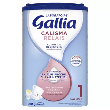 Gallia Calisma Relais 1er Age Latte in polvere senza olio di palma 800g