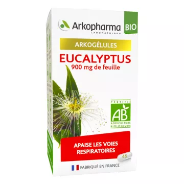 Biologische Arkocaps Eucalyptus Luchtwegen 45 capsules