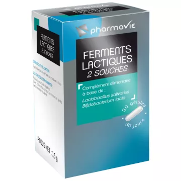 Fermenti lattici Pharmavie 2 ceppi 30 capsule