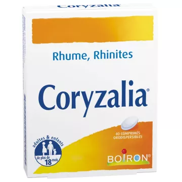 CORYZALIA Rhumes Rhinites Homéopathie BOIRON