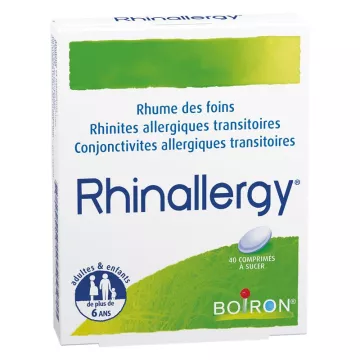 Rhinallergy Boiron Homéopathie pour Allergie 40 comprimés