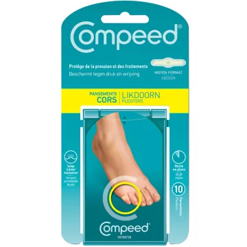 Compeed HCS Hühneraugenpflaster 10er Pack  