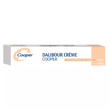 CRÈME DALIBOUR pour les irritations cutanées COOPER TUBE 20G 