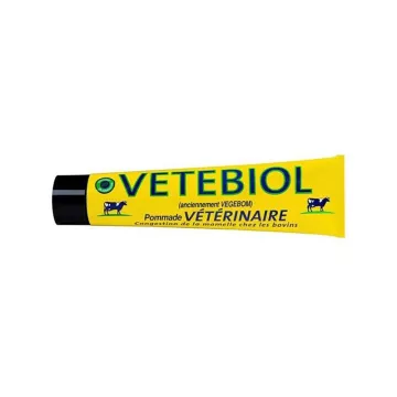 Ubre bovina tubo VETEBIOL Vegebom Veterinaria ungüento especial 100G