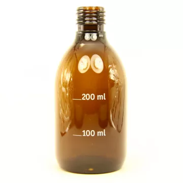 Kolloidales Silber 15 ppm Getönte Flasche in der Apotheke