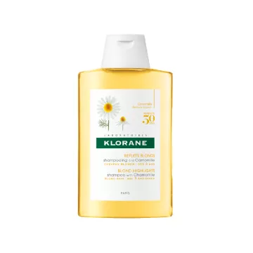Klorane Shampoo con Camomilla e bottiglia Blondissant Illuminatore 200ML