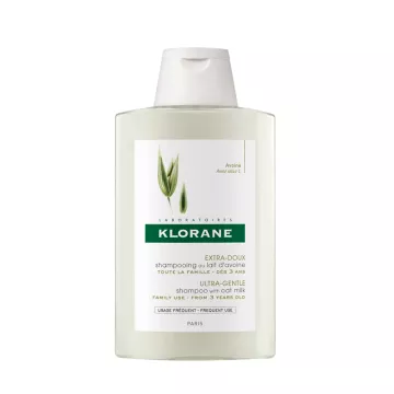 Klorane Oatmeal Milk Shampoo 200 ml bottle