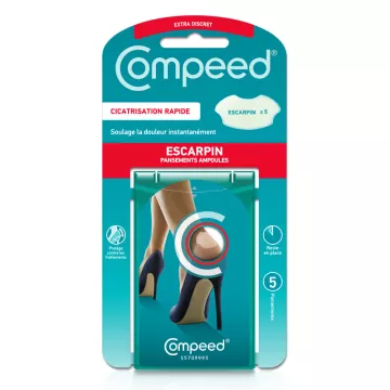 Blister Compeed no Calcanhar Caixas com 5 pensos Pump