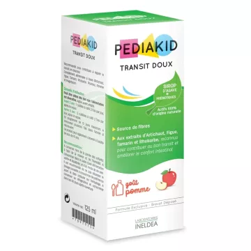 PEDIAKID TRANSIT SWEET APPLE SYRUP 125ML