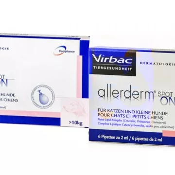 Allerderm Virbac Spot-On Cat and Dog (-10KG) 6 Pipettes