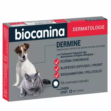 Biocanina Dermine 72 Comprimés