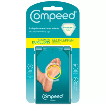 Compeed Pansements Durillons Boîte de 6