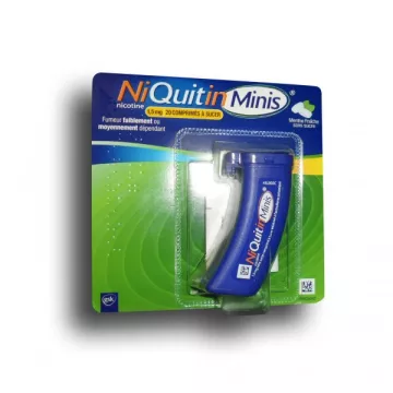Niquitin Minis 1,5 mg Menta 20 Compresse* (in francese)