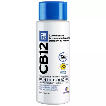 CB12 Alcohol-Free Mint Flavor Mouthwash