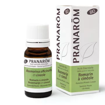 Orgánica 10 ml de aceite esencial de romero cineol PRANAROM