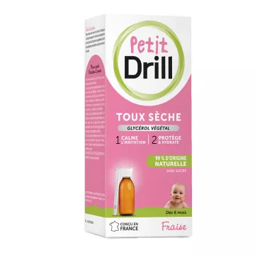 Small Drill Jarabe para la tos seca para niños y bebés 125ml