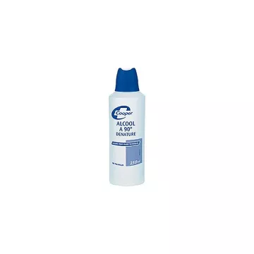 90 DENATURED ALCOHOL 250ML COOPER