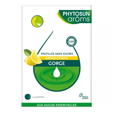 Phytosun Aroms Gorge Lemon Aroma Pastillen 24 Lutschtabletten