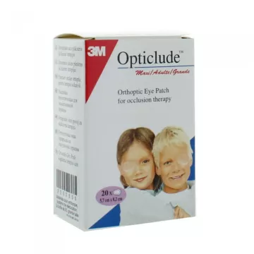 Tela Opticlude Orthoptique 20 Curativos Adulto