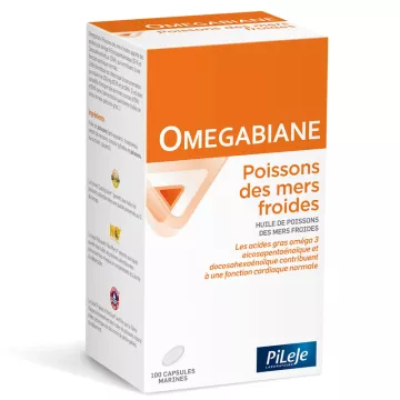 Pileje Omegabiane Poissons des mers froides 100 capsules