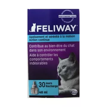 Feliway Diffuser RECHARGE 30 DAYS 48ml CATS