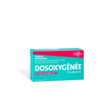 Dosoxygenee 10 volumes de 5 ml 20 Unidoses