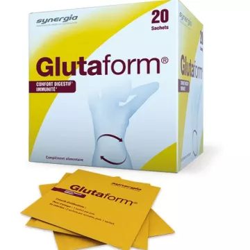 Glutaform digestivo imunidade conforto intestinal Synergia