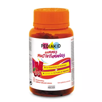 Pediakid Gummies Multivitaminés 60 жевательных таблеток
