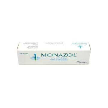 Monazol 2 Pourcent Crème Mycose Vulvaire 15g