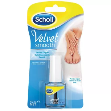Scholl Velvet Smooth sublieme voedende nagel olie 7,5 ml