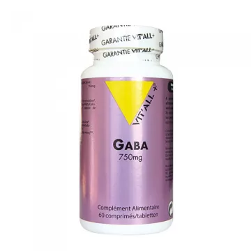 Vitall GABA + 750MG 60 Tablets