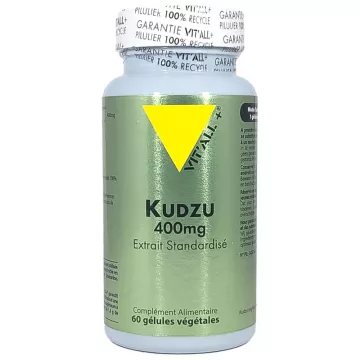 Vitall+ Kudzu 400 mg 60 gélules végétales