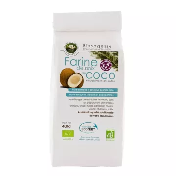 Ecoidées Farine de Coco Bio 400 g