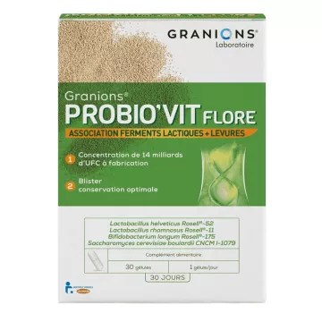 Granions PROBIO'VIT Flora 30 Kapseln