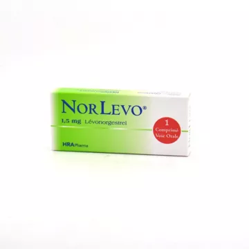 Norlevo 1,5mg Lévonorgestrel Contraception Urgence 1 comprimé
