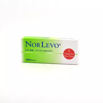 Norlevo 1,5mg Levonorgestrel Empfängnisverhütung Notfall 1 Tablette
