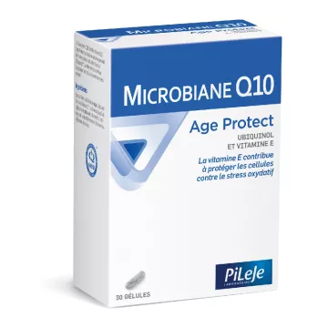 Pileje MICROBIANE Q10 AGE PROTECT 30 Kapseln ANTIOXIDANT