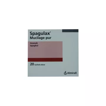 Spagulax Mucilage Pur granulé ispaghul 20 Sachets-dose