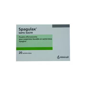 SPAGULAX poudre effervescente suspension buvable en Sachets-dose sans sucre