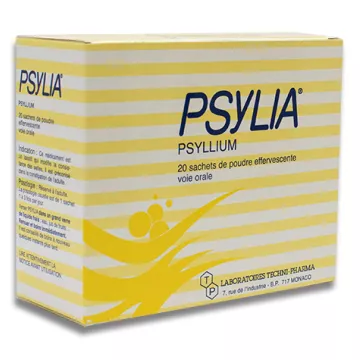 PSYLIA шипучий порошок пероральная суспензия для взрослых 20Sachets / 6,9 г