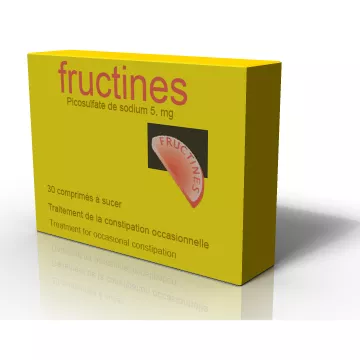 Fructines SODIUM picosulfate 5 mg Cpr sucking