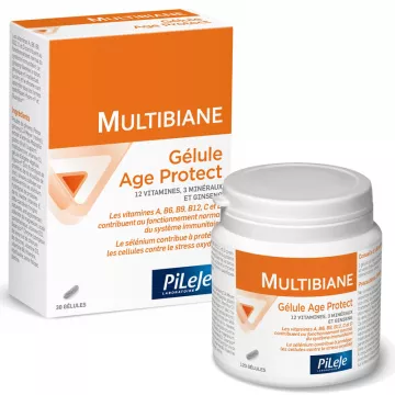 Pileje Multibiane Age Protect 120 Kapseln Multivitamin-Kur