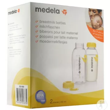 Bottiglie Medela latte materno per i 2 250 ml
