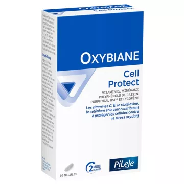 PILEJE OXYBIANE CELL PROTECT 60 GÉLULES ANTI-OXYDANT