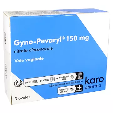 Karo Pharma Gyno-Pevaryl 150 mg 3 ovules